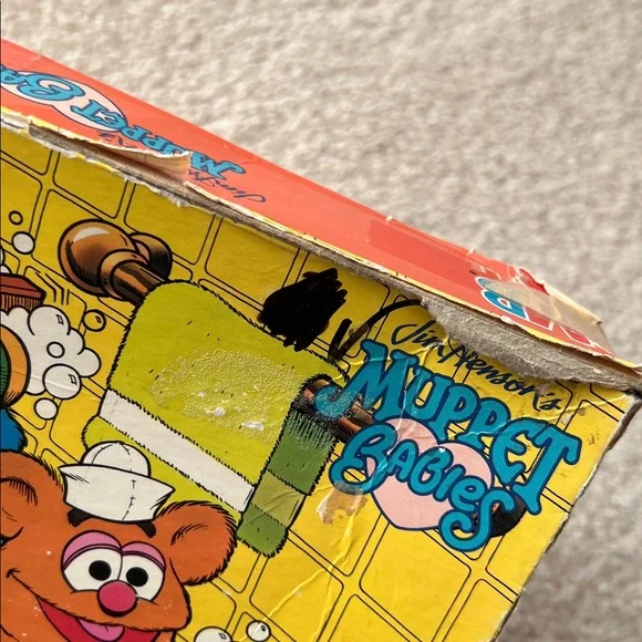 VINTAGE Muppet Babies nostalgic 1980s 60 piece puzzle Kermit Gonzo Fozzy Animal - Picture 5 of 17